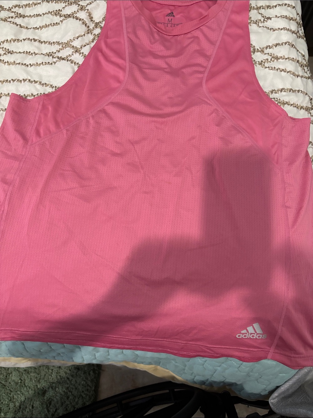adidas Pink Women’s Athletic Tank Swim Coverup